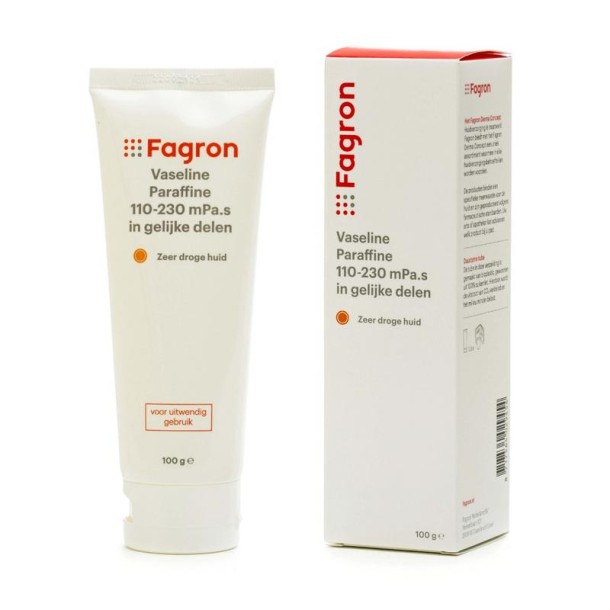 Fagron Vaseline paraffine zalf 110/230 D + B (100 Gram)