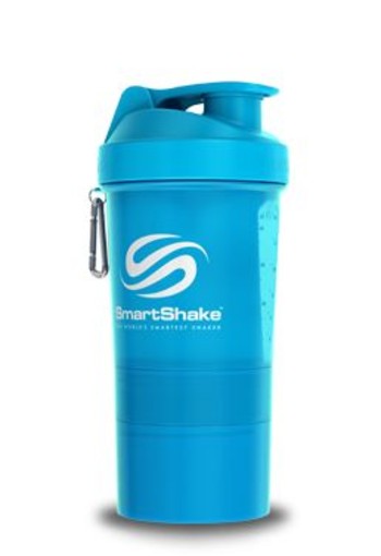 Smartshake Neon blue 600 ml (1 Stuks)