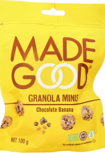 Made Good Granola minis chocolate banana bio (100 Gram)