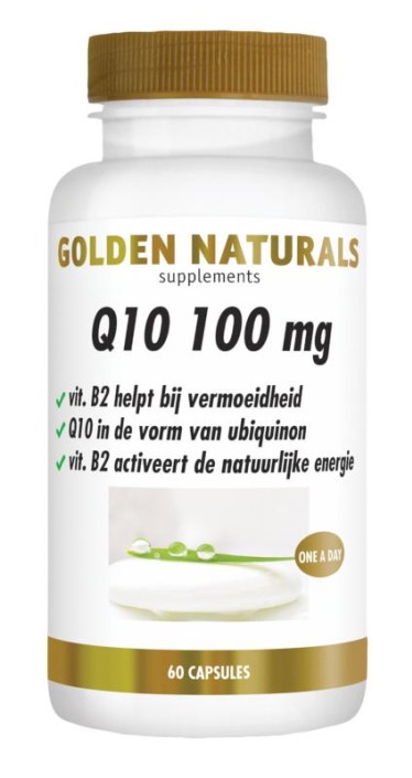 Golden Naturals Q10 100mg (60 Vegetarische capsules)