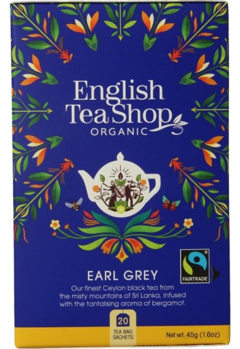 English Tea Shop Earl grey bio (20 Zakjes)