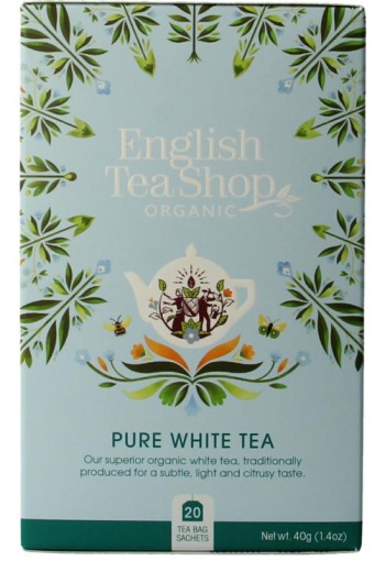 English Tea Shop White tea bio (20 Zakjes)