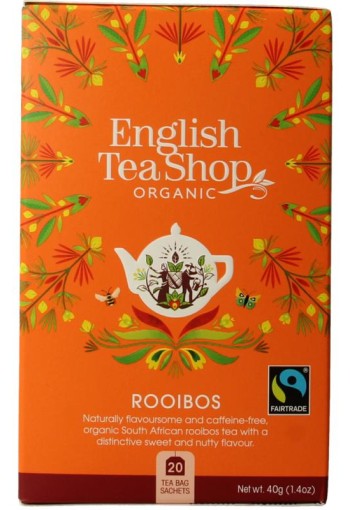 English Tea Shop Rooibos bio (20 Zakjes)