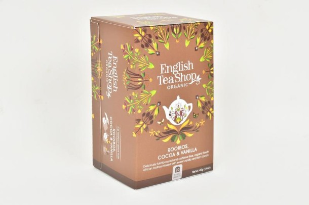 English Tea Shop Rooibos cacao & vanilla bio (20 Zakjes)