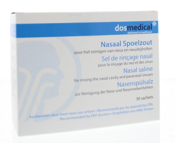Dos Medical Nasaal spoelzout 2.5 gram (30 Stuks)