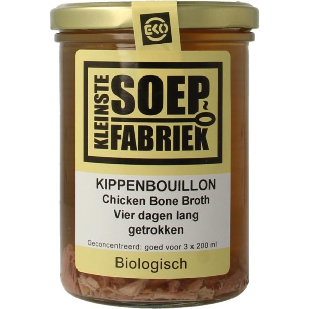 Kleinstesoepfabr Kippenbouillon bio (400 Milliliter)