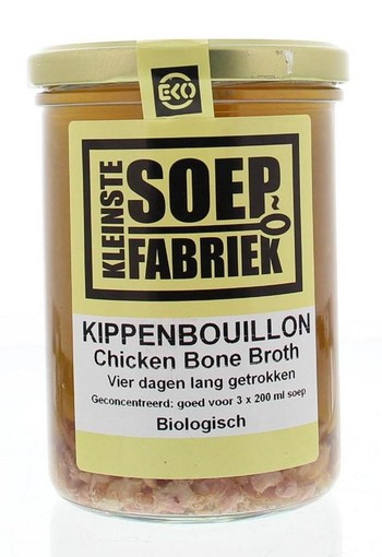 Kleinstesoepfabr Kippenbouillon bio (400 Milliliter)