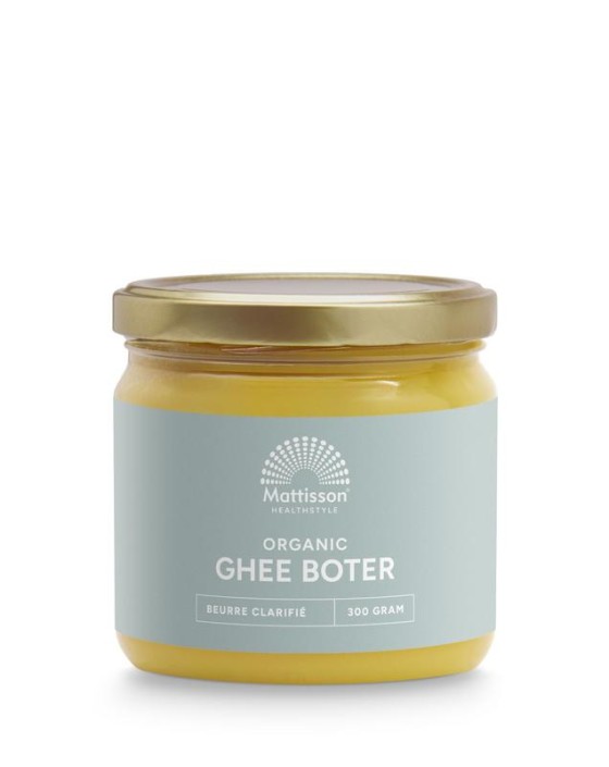 Mattisson Ghee geklaarde boter bio (300 Gram)