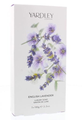 Yardley Lavender zeep 100 gram (3 Stuks)