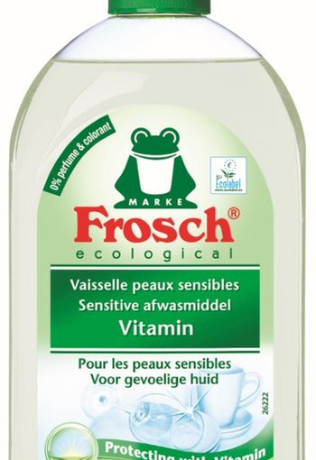 Frosch Afwasmiddel vitaminen sensitive (500 Milliliter)