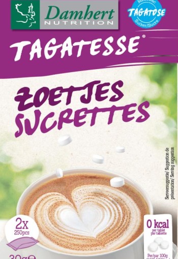 Damhert Tagatesse dispenser navul 2 x 250 stuks (500 Stuks)