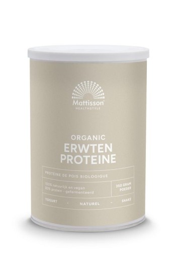 Mattisson Erwten proteine gefermenteerd bio (350 Gram)