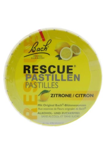 Bach Rescue pastilles citroen (50 Gram)