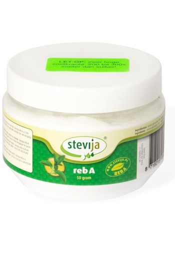 Stevija Stevia extract poeder puur (50 Gram)