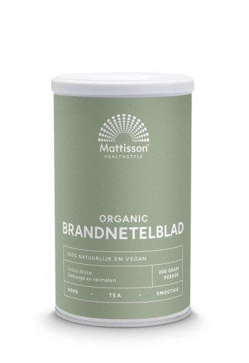 Mattisson Absolute brandnetelblad poeder raw bio (200 Gram)