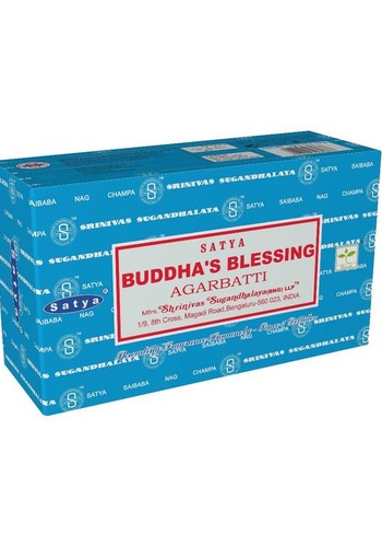 Satya Wierookstokjes Buddhas blessing (15 Gram)
