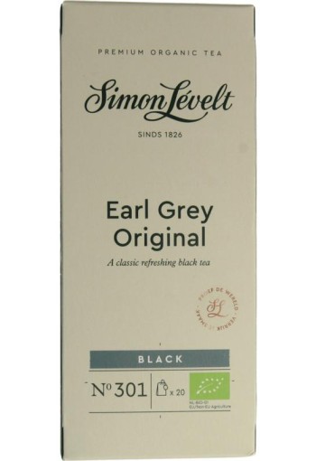 Simon Levelt Earl grey bio (20 Zakjes)