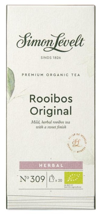 Simon Levelt Rooibos classic bio (20 Zakjes)