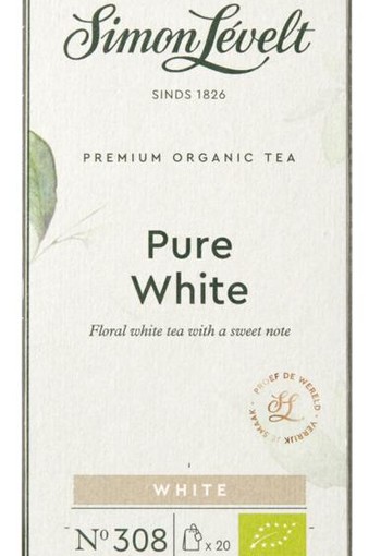 Simon Levelt Pure white bio (20 Zakjes)