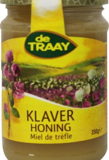 Traay Klaverhoning creme (350 Gram)