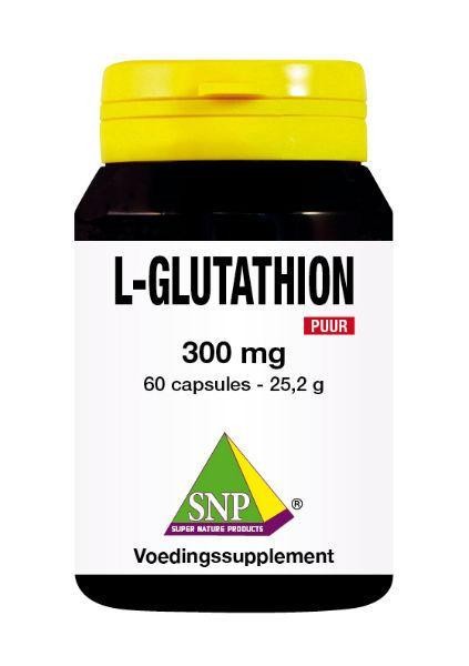 SNP L-Glutathion 300mg puur (60 Vegetarische capsules)