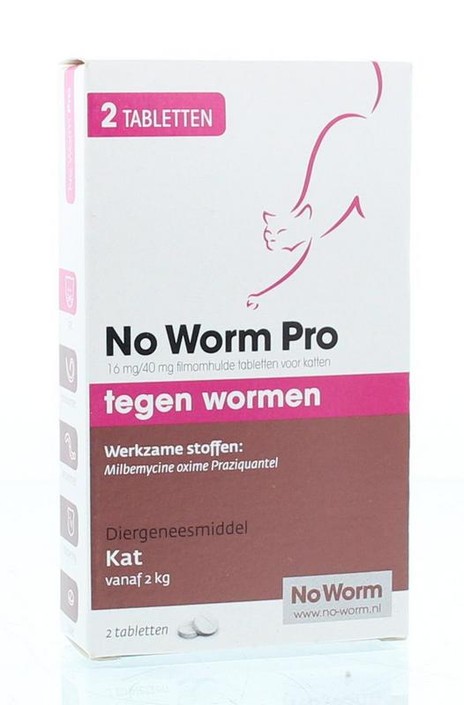 Exil No worm pro kat (2 Tabletten)