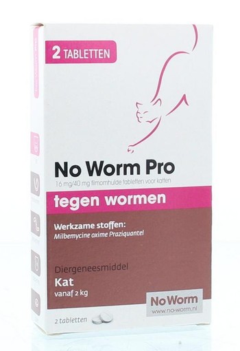 Exil No worm pro kat (2 Tabletten)