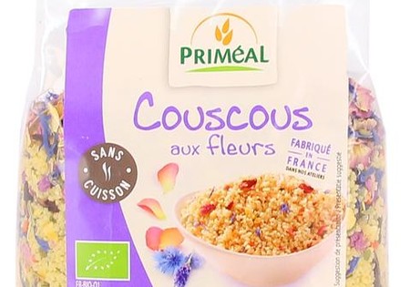 Primeal Couscous met bloemen bio (300 Gram)