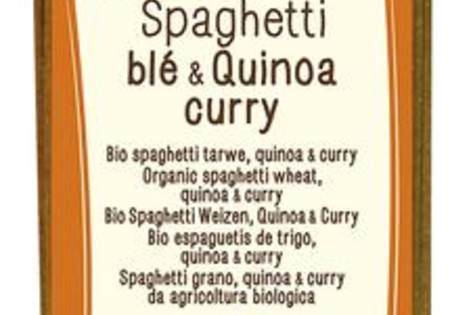Primeal Organic spaghetti tarwe quinoa curry bio (500 Gram)