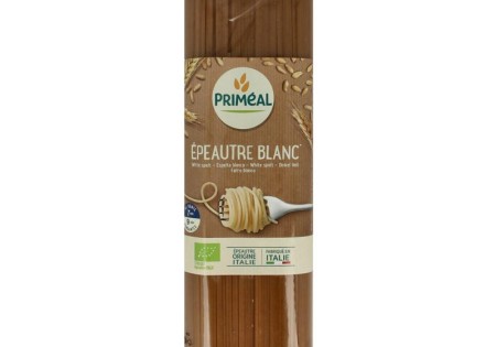 Primeal Spelt spaghetti wit bio (500 Gram)