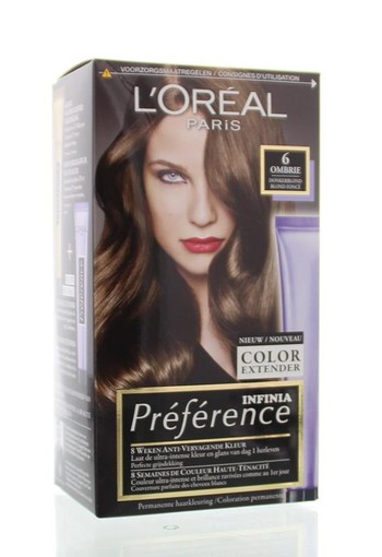 Loreal Preference 6.0 ombrie donker blond (1 Set)