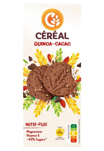 Cereal Koek quinoa cacao (132 Gram)