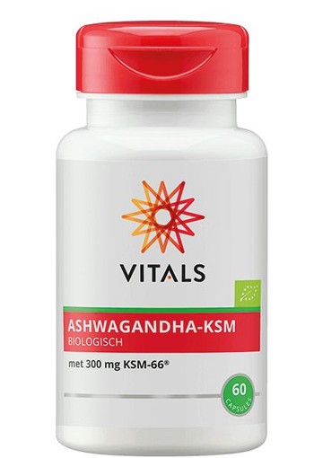 Vitals Ashwagandha-ksm bio (60 Capsules)