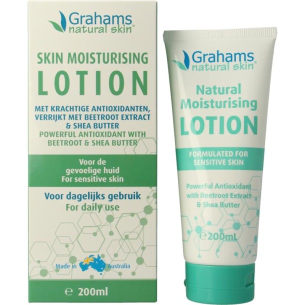 Grahams Skin moisturizing lotion (200 Milliliter)