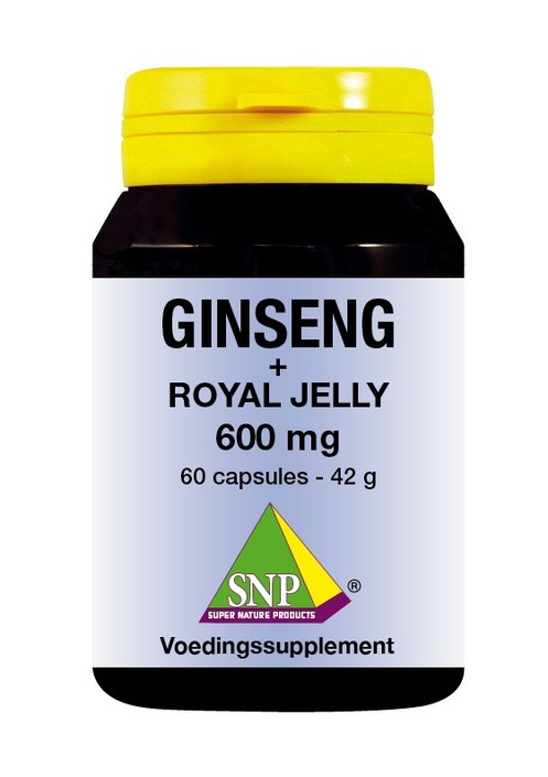 SNP Ginseng + royal jelly 600 mg (60 Capsules)