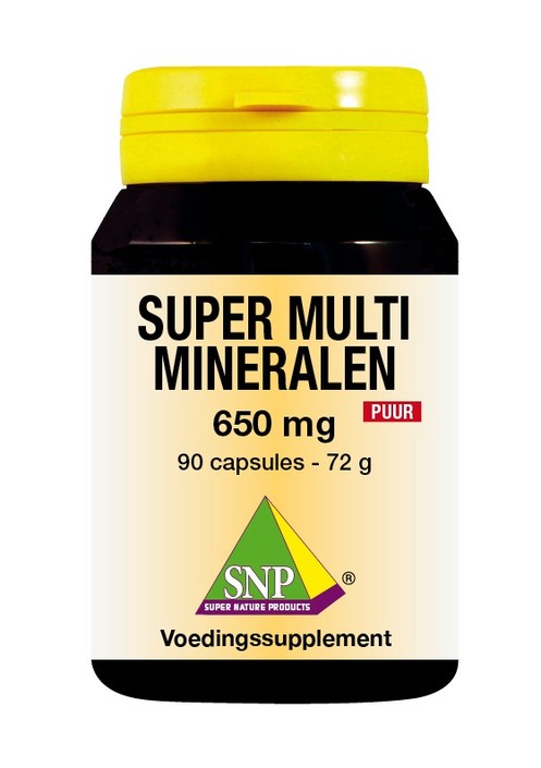SNP Super multi mineralen 650 mg puur (90 Capsules)