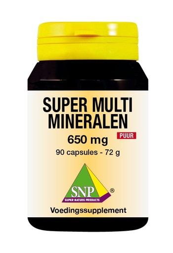 SNP Super multi mineralen 650 mg puur (90 Capsules)