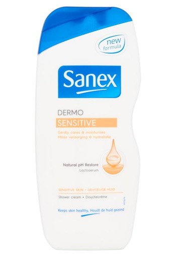 Sanex Shower dermo sensitive (250 Milliliter)