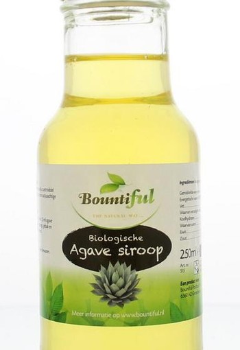 Bountiful Agavesiroop bio (250 Milliliter)
