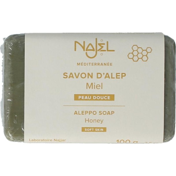 Najel Aleppo zeep honing (100 Gram)