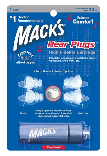 Macks New hear plugs (1 Paar)
