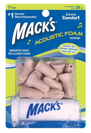 Macks Acoustic foam (7 Paar)