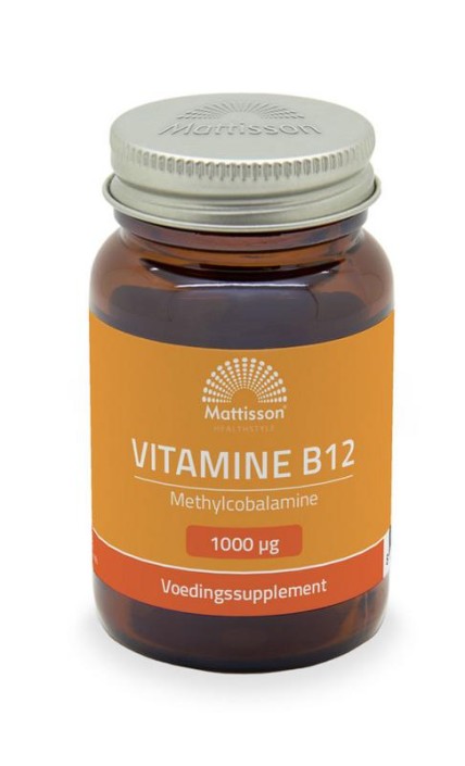 Mattisson Vitamine B12 methylcobalamine 1000mcg (60 Tabletten)
