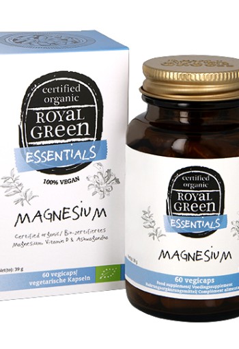 Royal Green Magnesium bio (60 Vegetarische capsules)