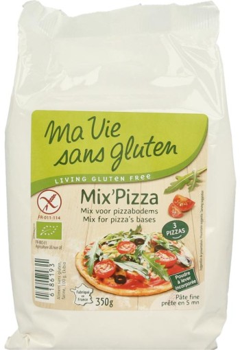 Ma Vie Sans Mix voor pizzabodems glutenvrij bio (350 Gram)