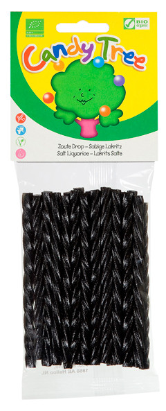 Candy Tree Dropkabel zout glutenvrij bio (100 Gram)