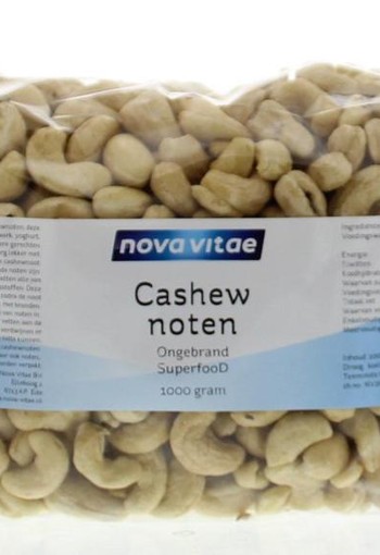 Nova Vitae Cashewnoten ongebrand raw (1 Kilogram)