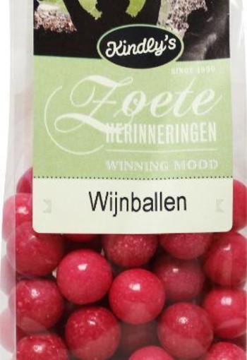 Kindly's Wijnballen zoete herinnering (180 Gram)