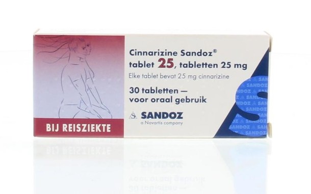 Sandoz Cinnarizine 25mg (30 Tabletten)