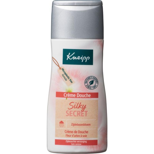 Kneipp Silky secret creme douche zijdeboombloem (200 Milliliter)